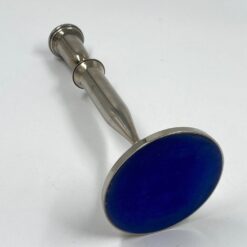 Sidabruota žvakidė 11,5×11,5×29 cm