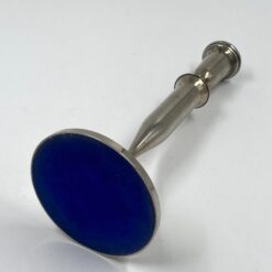 Sidabruota žvakidė 11,5×11,5×29 cm