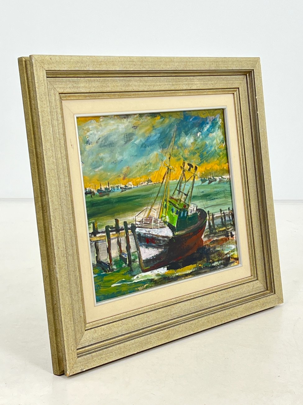 DL0241-jurine-tematika-3 Ant drobės tapytas paveikslas “Laivas” 7x73x63 cm