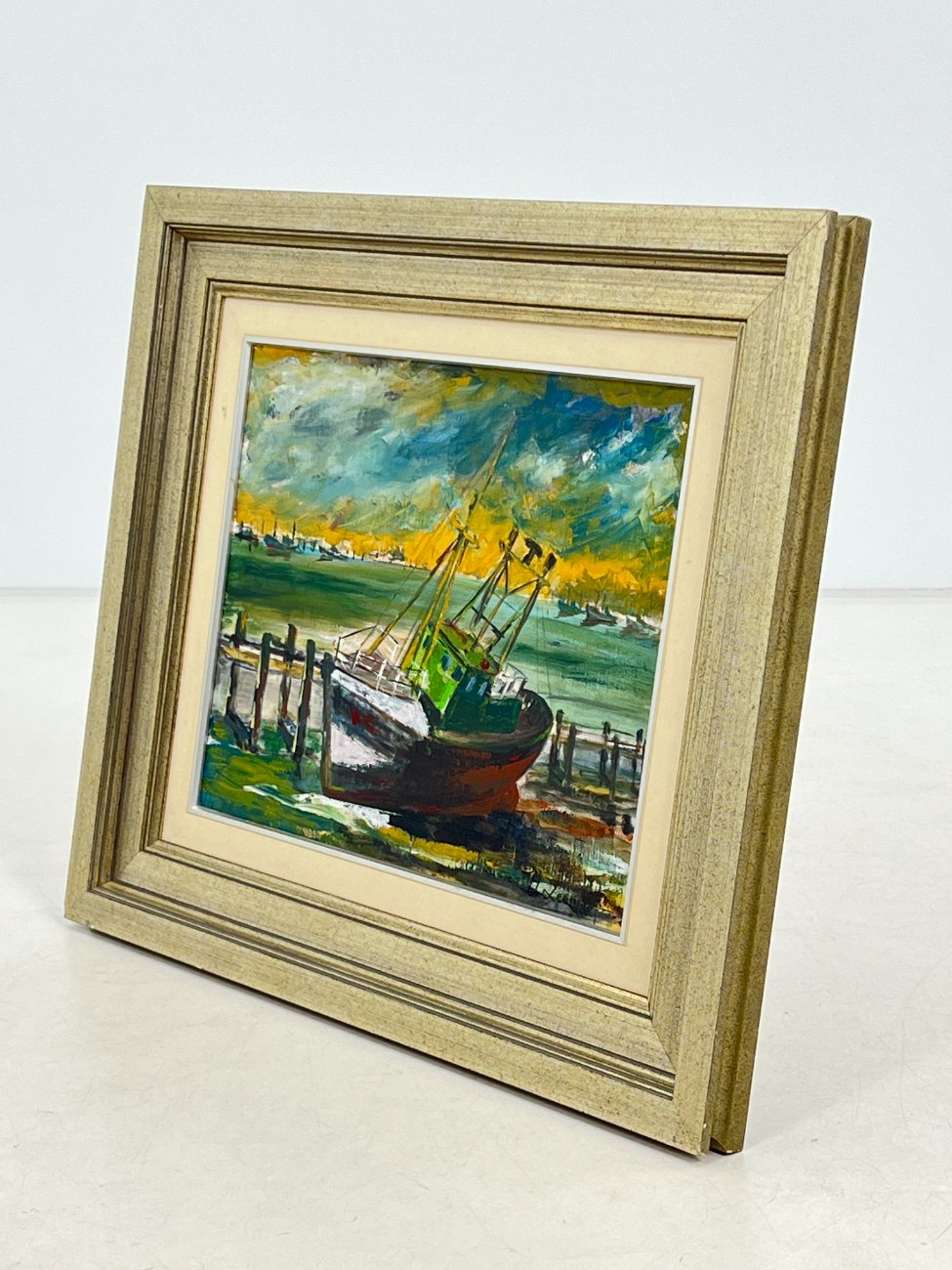 DL0241-jurine-tematika-4 Ant drobės tapytas paveikslas “Laivas” 7x73x63 cm