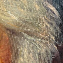 Ant drobės tapytas vyro portretas 8x40x45 cm