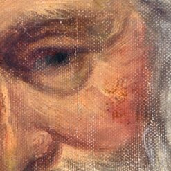 Ant drobės tapytas vyro portretas 8x40x45 cm