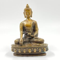 Žalvarinė statula "Buda" 9,5x14x18,5 cm