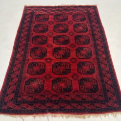 Vilnonis “Afgan”rankų darbo kilimas 297x202x1 cm