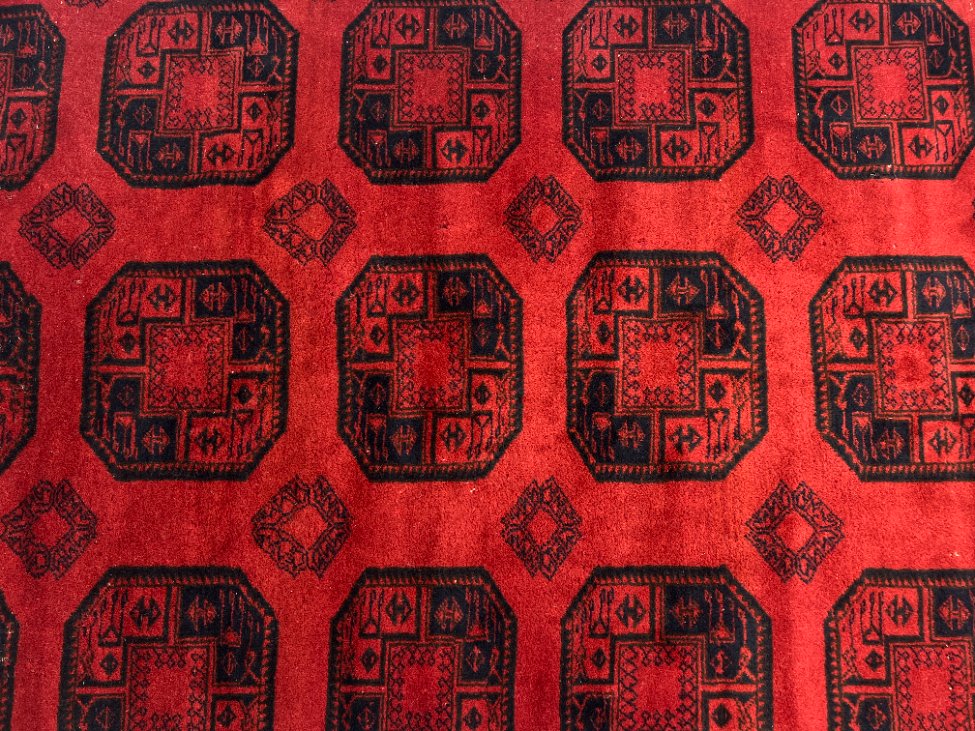 DL0294-kilimai-5 Vilnonis “Afgan”rankų darbo kilimas 297x202x1 cm