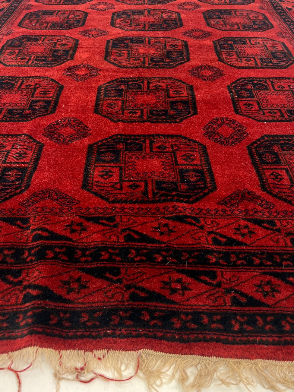 DL0294-kilimai-8 Vilnonis “Afgan”rankų darbo kilimas 297x202x1 cm