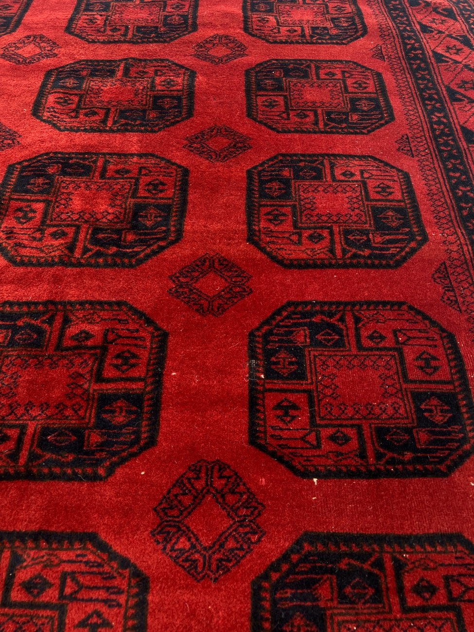 DL0294-kilimai-9 Vilnonis “Afgan”rankų darbo kilimas 297x202x1 cm