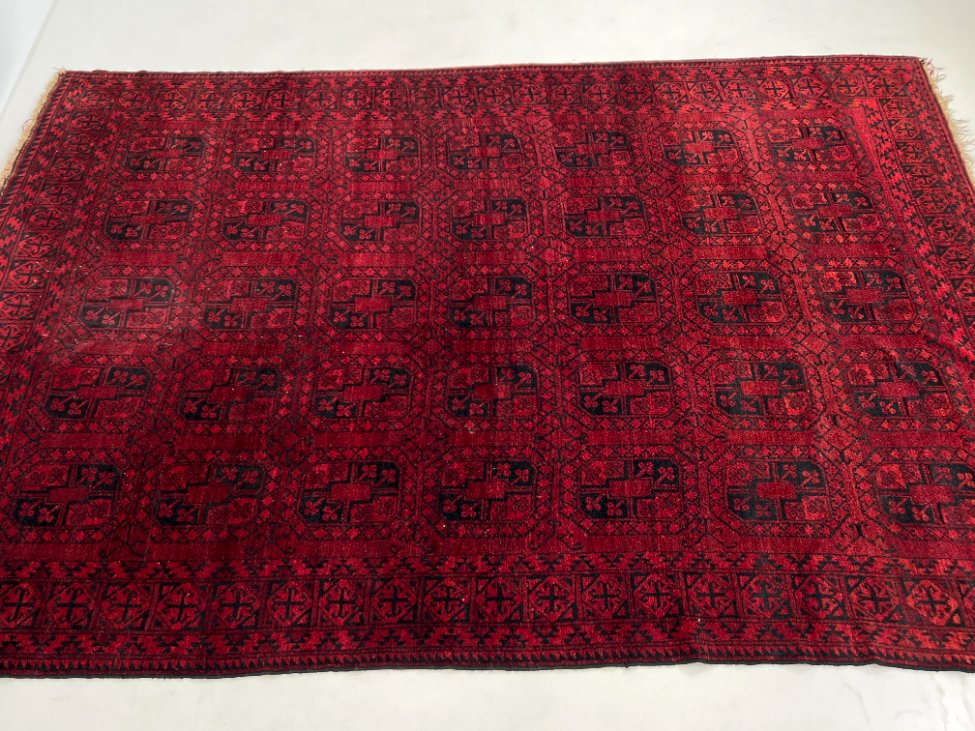 DL0316-kilimai-3 “Afgan” vilnonis rankų darbo kilimas 355x242x0.6 cm