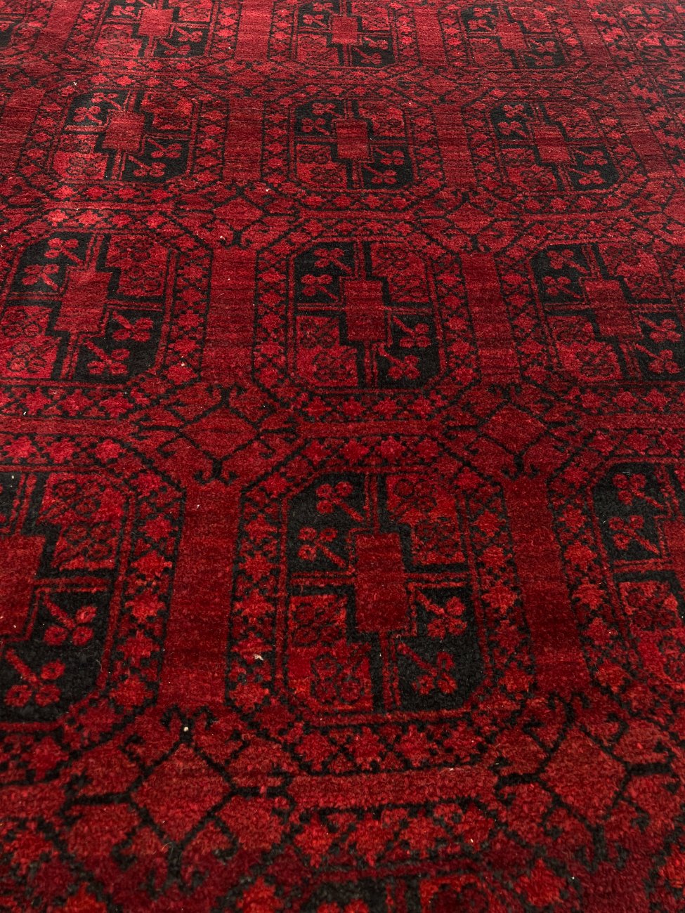 DL0316-kilimai-9 “Afgan” vilnonis rankų darbo kilimas 355x242x0.6 cm