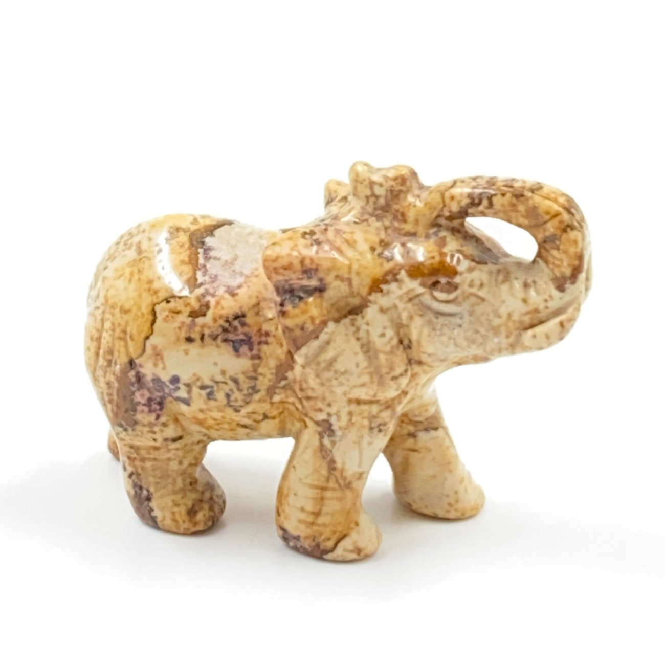 E0952-kitokios-skulpturos-0 Dramblio statula iš marmuro 1,5×4,5×4 cm