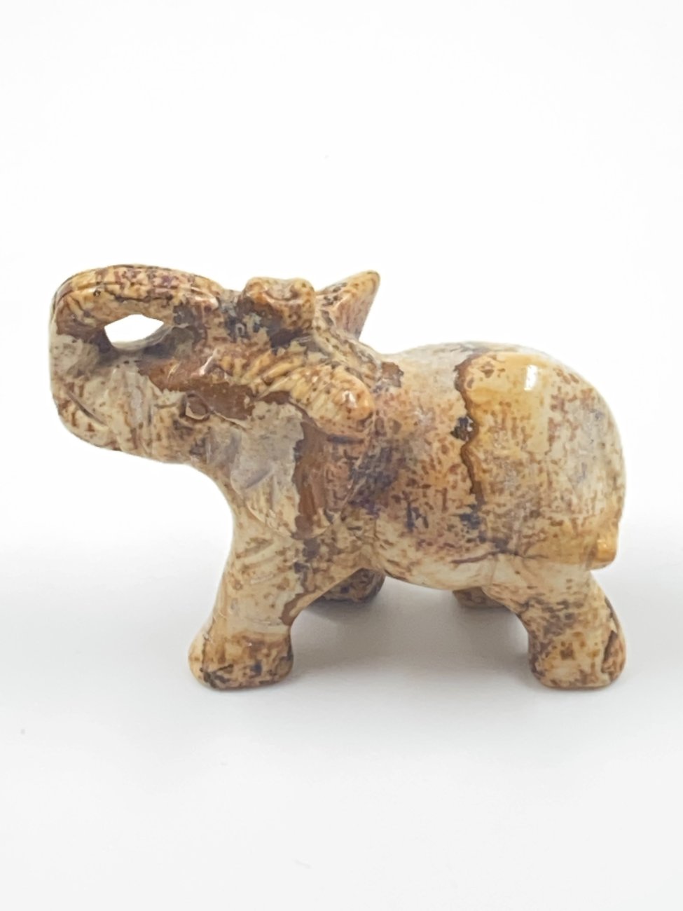 E0952-kitokios-skulpturos-5 Dramblio statula iš marmuro 1,5×4,5×4 cm