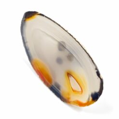 Metalinė dramblio statula ant stiklinio padėklo 4×7,5×3 cm