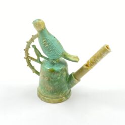 Plastikinis švilpukas su paukščiu skirtas naudoti su vandeniu 3x7,5x8 cm