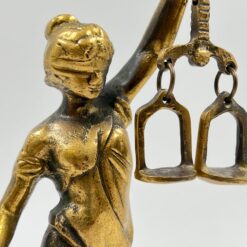 Žalvarinė statula “Temidė” 9×9,5×23 cm