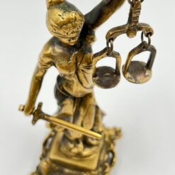 Žalvarinė statula “Temidė” 9×9,5×23 cm