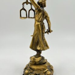 Žalvarinė statula “Temidė” 9×9,5×23 cm