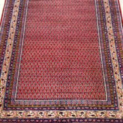 Vilnonis rankų darbo “Sarouk” kilimas 253x169x1 cm