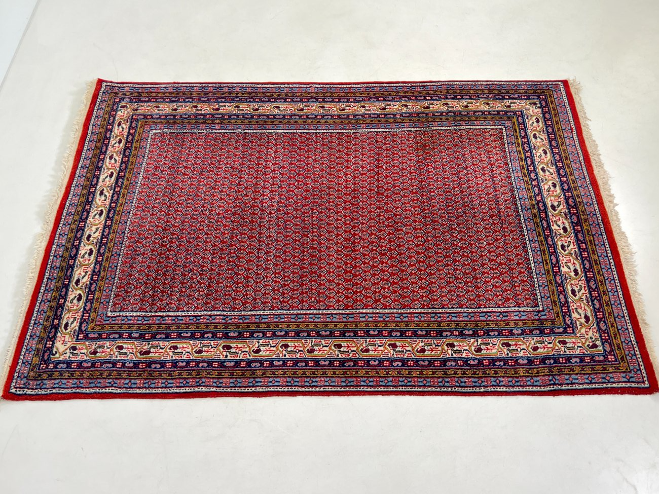 HN0017-kilimai-3 Vilnonis rankų darbo “Sarouk” kilimas 253x169x1 cm