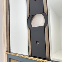 Medinė sendinta sienos apdaila su veidrodžiais 6,5x104x247 cm