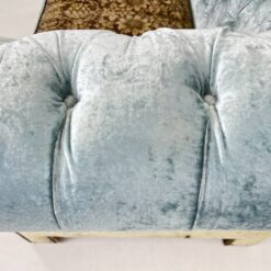 Dvivietė sofa iš kelių spalvų veliūro 113x200x102 cm, 52 cm