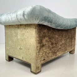 Dvivietė sofa iš kelių spalvų veliūro 113x200x102 cm, 52 cm