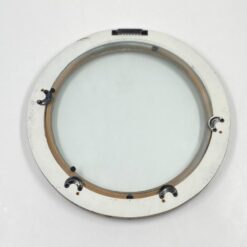 Pakabinamas apvalus sendintas medinis rėmas 2x26x26 cm