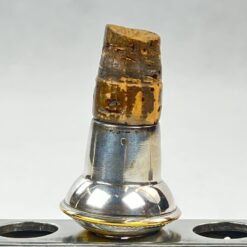 Sidabruoto metalo stovo ir 6 vnt. kamščių komplektas 5x24x16,5 cm