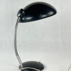 Vintažinis juodos spalvos reguliuojamas stalinis šviestuvas 36×27,5×41 cm