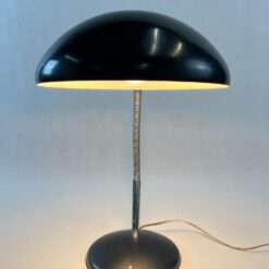 Vintažinis juodos spalvos reguliuojamas stalinis šviestuvas 36×27,5×41 cm