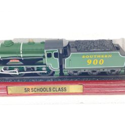 Atlas Editions lokomotyvo modeliukas SR SCHOOLS CLASS dėžutėje 6,5x26x9 cm