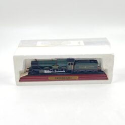 Atlas Editions lokomotyvo modeliukas GWR KING CLASS dėžutėje 6,5x26x9 cm