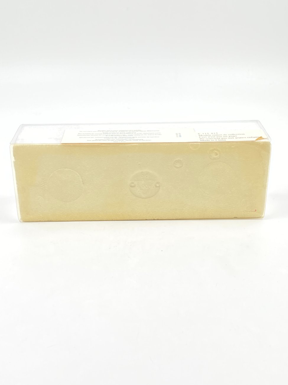 DL0369-zaidimai-zaislai-10 Atlas Editions lokomotyvo modeliukas SBB A 3/5 dėžutėje 6,5x26x9 cm