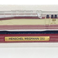Atlas Editions lokomotyvo modelis HENSCHEL WEGMANN 232 dėžutėje 6,5x26x9 cm