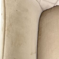 Modernus juodo metalinio rėmo krėslas su veliūru 60x59x86 cm, 50 cm