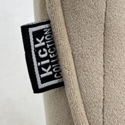 Modernus juodo metalinio rėmo krėslas su veliūru 60x59x86 cm, 50 cm