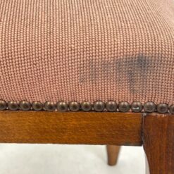 Ąžuolinio rėmo kėdė su austu gėlių raštų gobelenu 45x48x89 cm, 47 cm