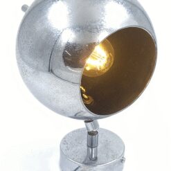 Vintažinis chromuotas reguliuojamas sieninis šviestuvas 24×15(+6)x21 cm