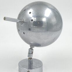 Vintažinis chromuotas reguliuojamas sieninis šviestuvas 24×15(+6)x21 cm