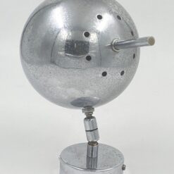 Vintažinis chromuotas reguliuojamas sieninis šviestuvas 24×15(+6)x21 cm