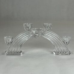 Krištolinė "Nachtmann" žvakidė originalioje dėžutėje 35x35x6 cm