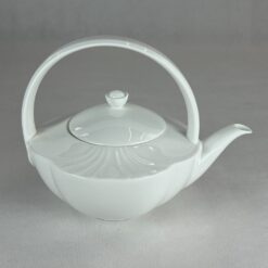 Porcelianinis “Villeroy Boch” serijos “Arco Weiss” arbatinukas 1100 ml 17,5×23,5×18,5 cm