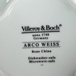 Porcelianinis “Villeroy Boch” serijos “Arco Weiss” arbatinukas 1100 ml 17,5×23,5×18,5 cm