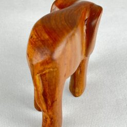 Medinė dramblio statula 4,5x11x7,5 cm