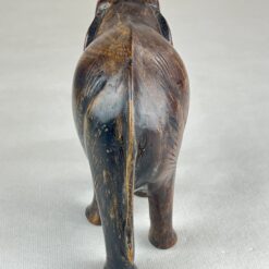 Medinė dramblio statula 6x14x13 cm