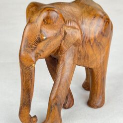 Medinė dramblio statula 8×18,5×16 cm