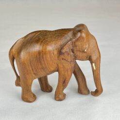 Medinė dramblio statula 8×18,5×16 cm