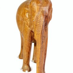 Medinė dramblio statula 9x21x21 cm