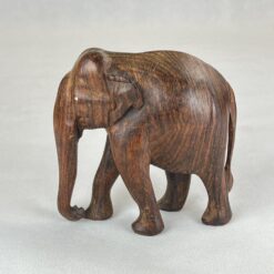 Medinė dramblio statula 8×16,5×15,5 cm