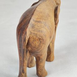 Medinė dramblio statula 8×16,5×15,5 cm