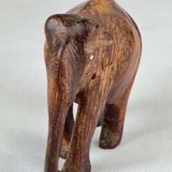 Medinė dramblio statula 5,5×10,5×10,5 cm